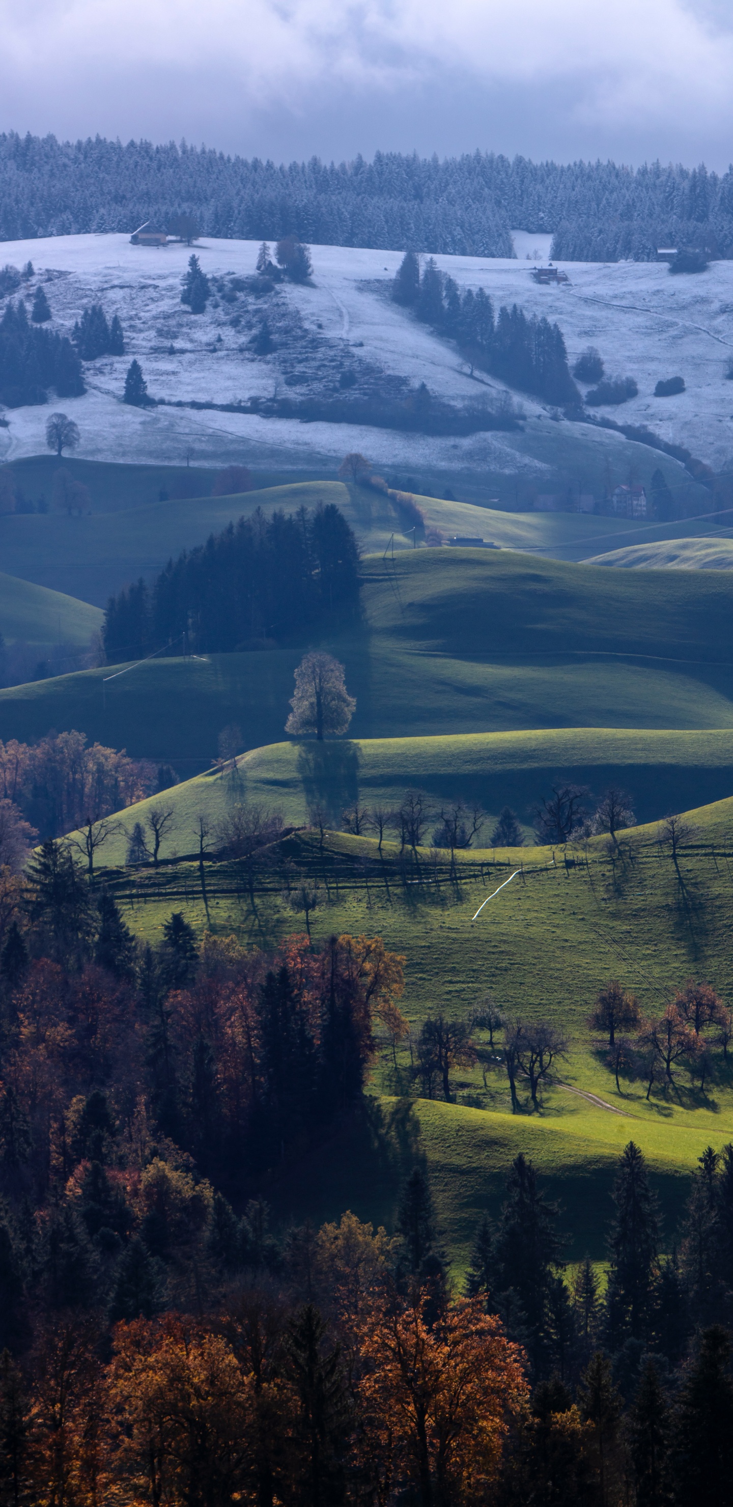 Paysage Naturel, Highland, Colline, Les Reliefs Montagneux, Ciel. Wallpaper in 1440x2960 Resolution