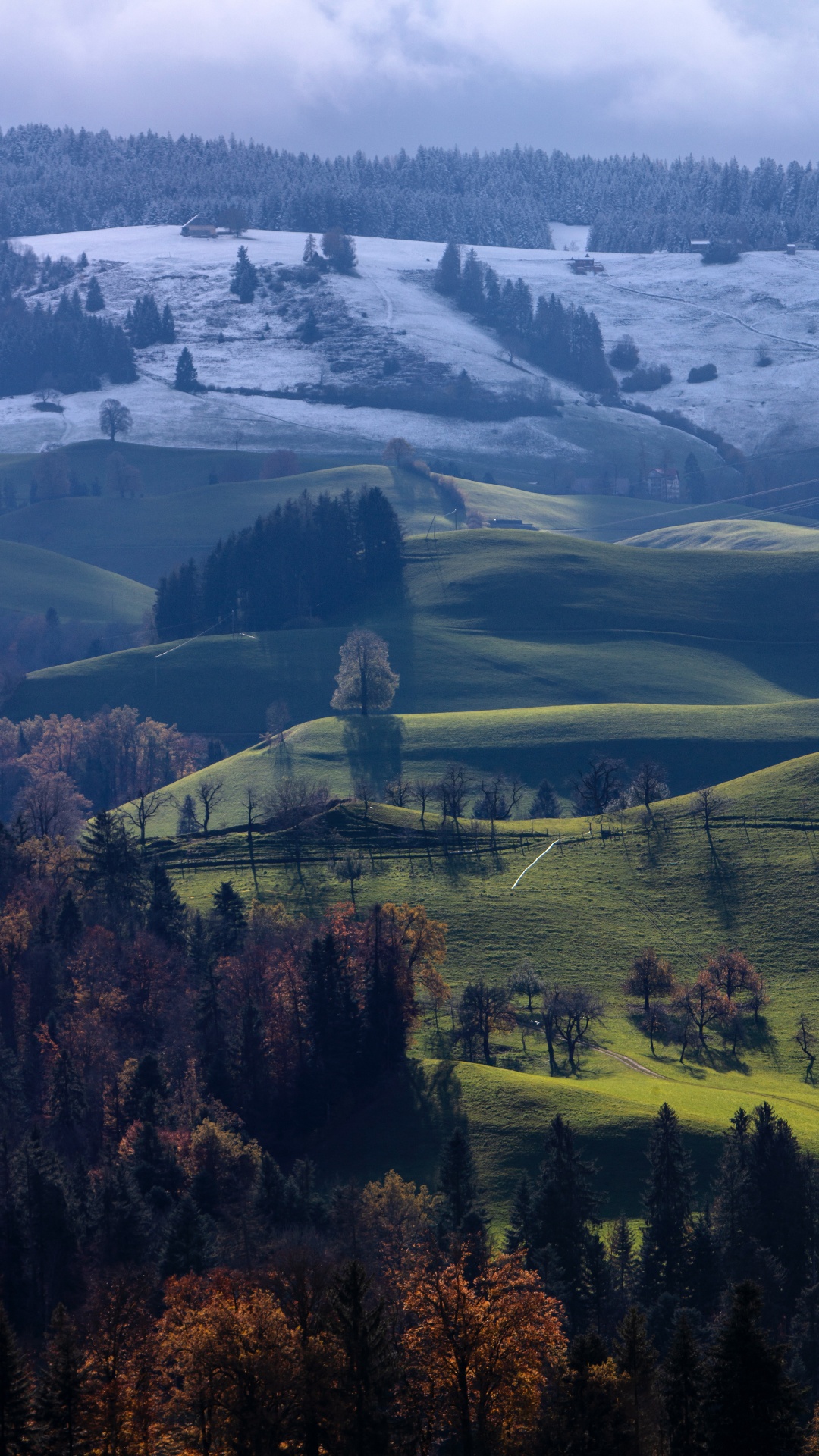 Natural Landscape, Highland, Hill, Mountainous Landforms, Cloud. Wallpaper in 1080x1920 Resolution