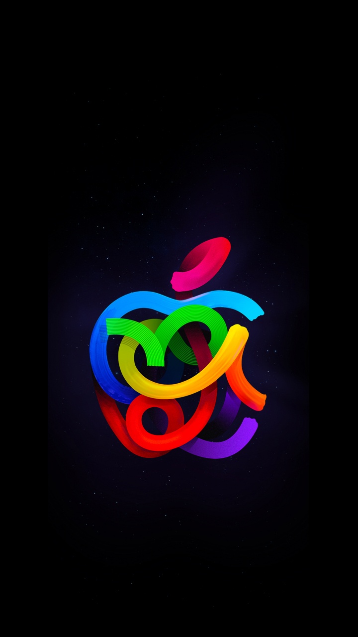 Luz, Manzana, Arte, Gas, Magenta. Wallpaper in 720x1280 Resolution