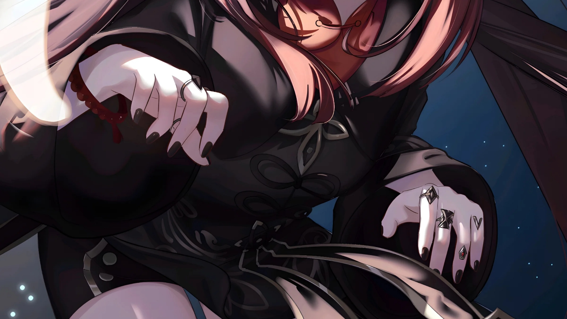 Anime, Genshin Auswirkungen, hu Tao, Jelan, Yoimiya. Wallpaper in 1920x1080 Resolution