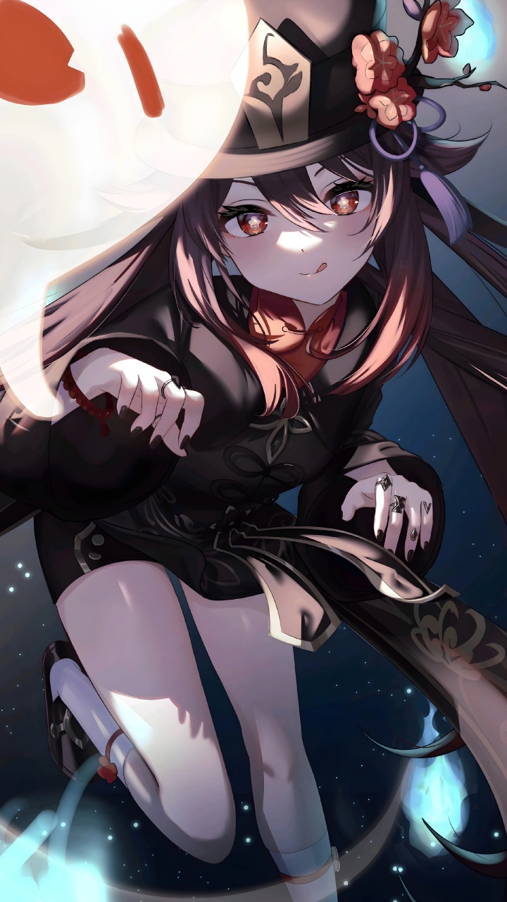 Anime, Genshin Impact, hu Tao, Arlecchino, Yelan. Wallpaper in 720x1280 Resolution