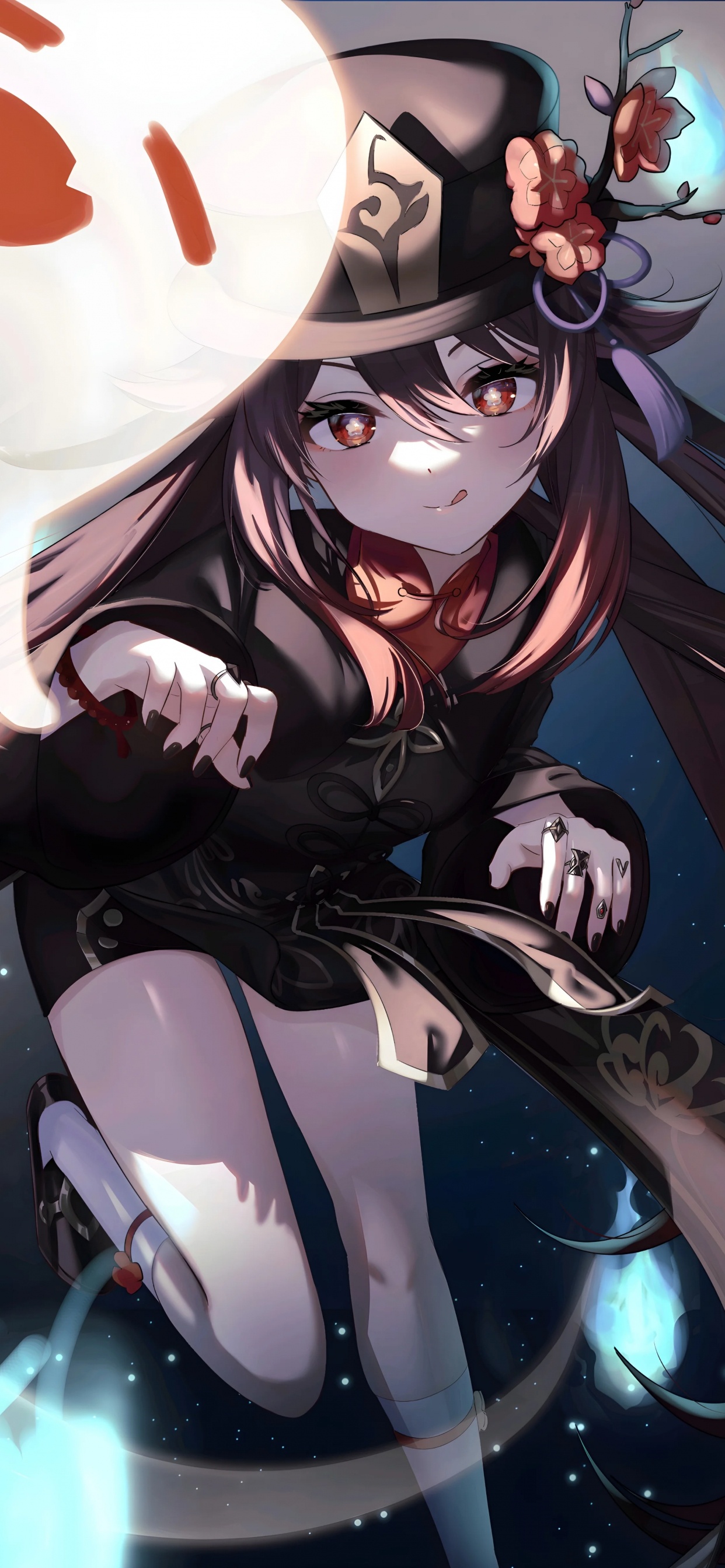 L'anime, Impact de Genshin, hu Tao, Yélan, Yoimiya. Wallpaper in 1242x2688 Resolution