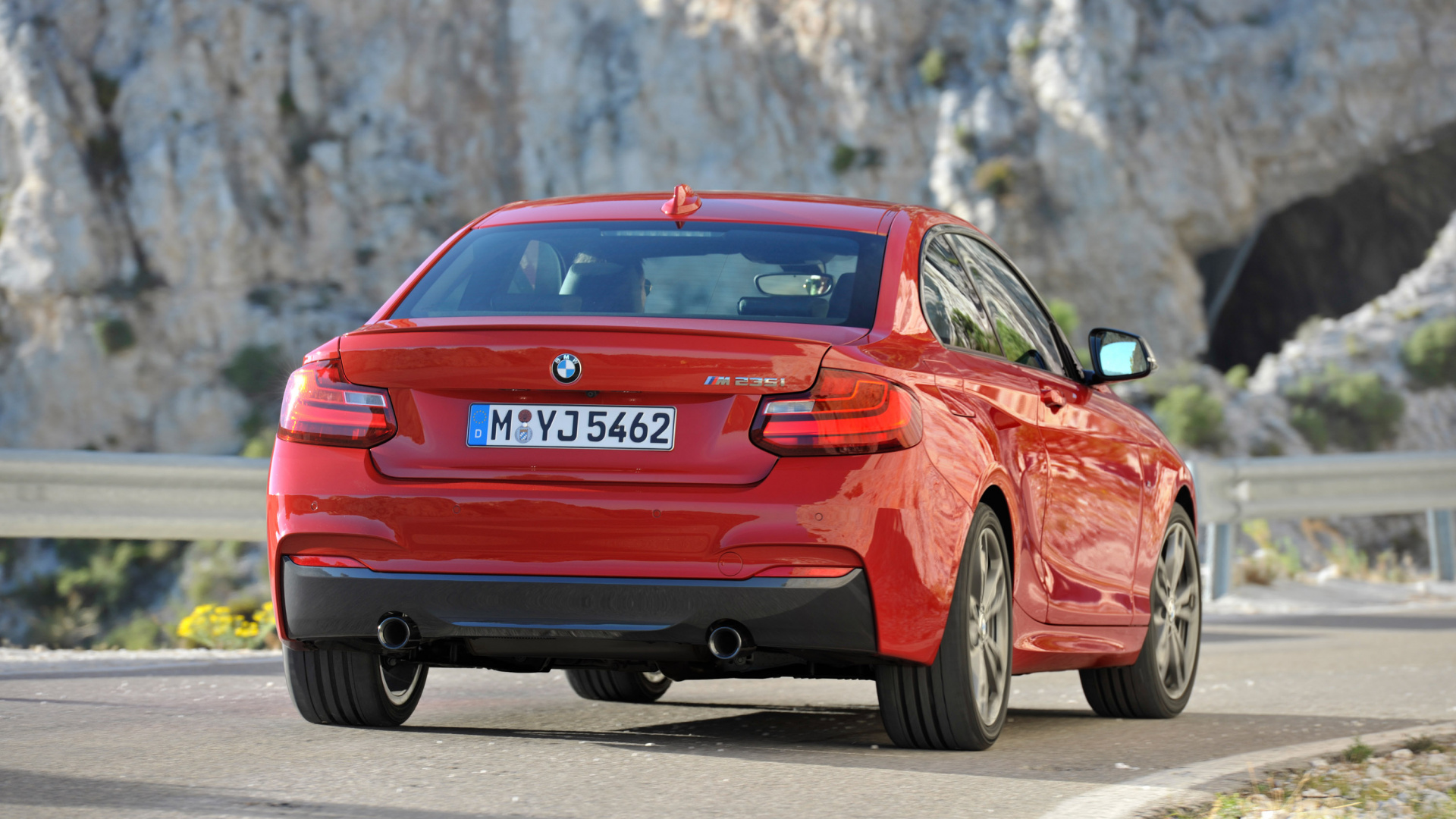 Red Honda Sedan on Road During Daytime. Wallpaper in 1920x1080 Resolution