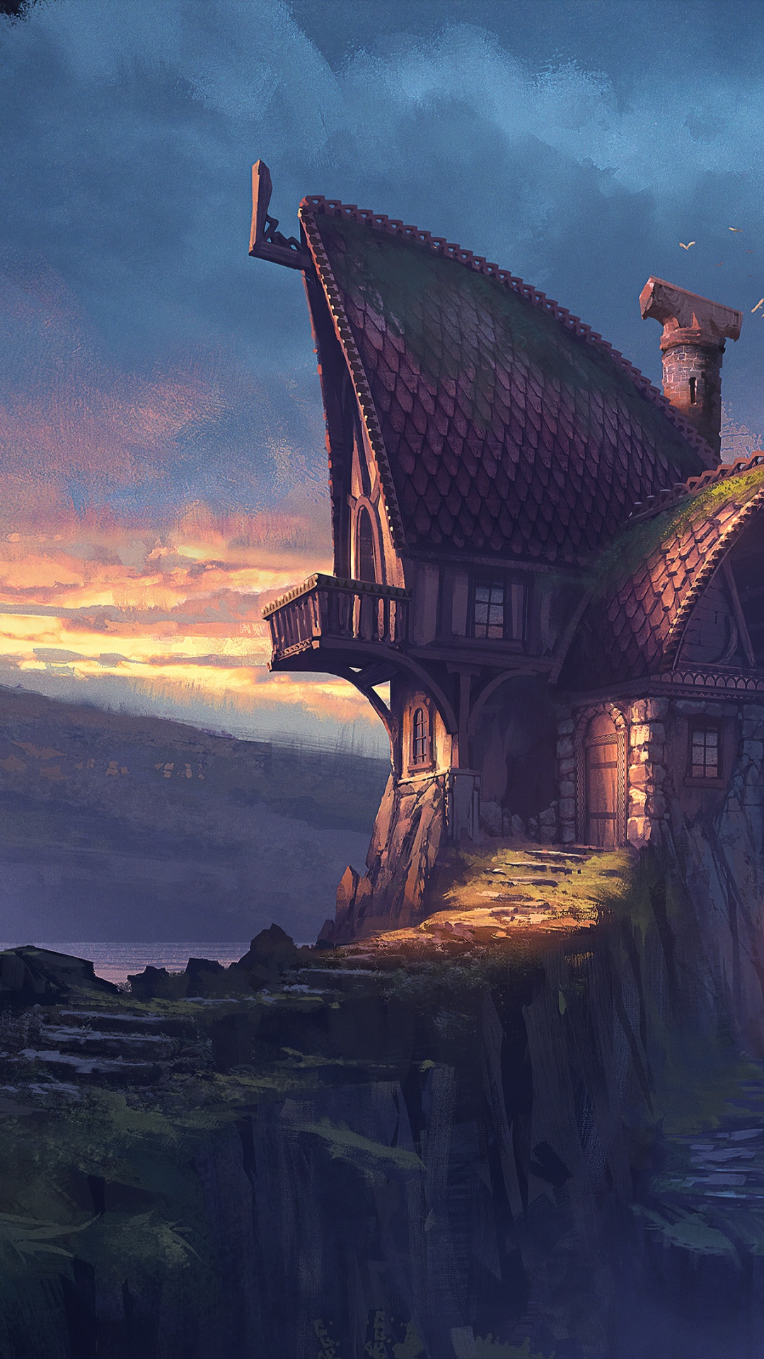 Illustration D'art Conceptuel, Illustration, Syn Studio, Concept Art, Art. Wallpaper in 1080x1920 Resolution