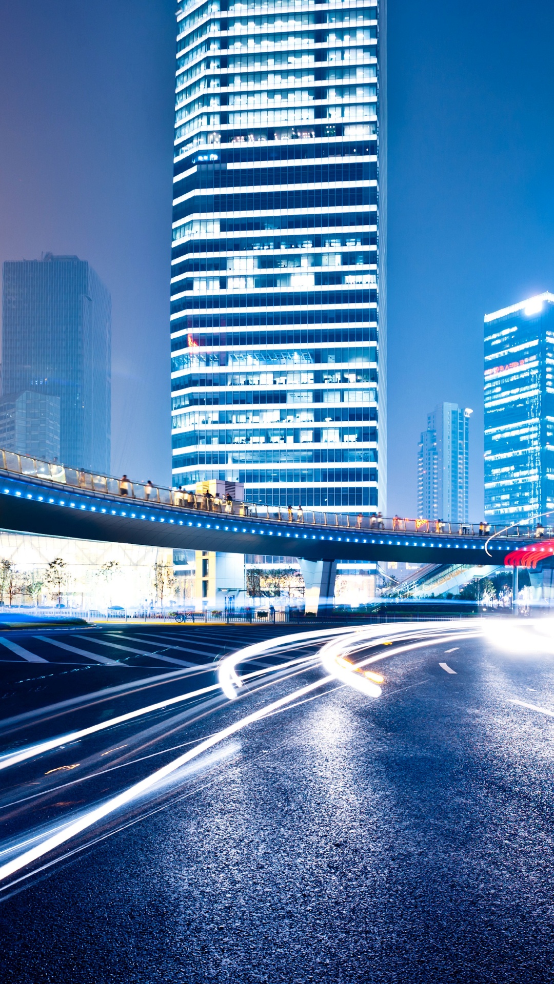 Cars on Road Near High Rise Buildings During Daytime. Wallpaper in 1080x1920 Resolution