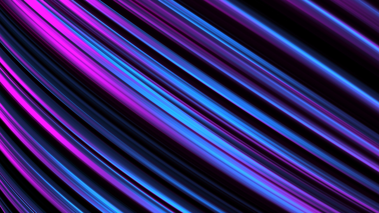 Illustration à Rayures Violettes et Noires. Wallpaper in 1280x720 Resolution