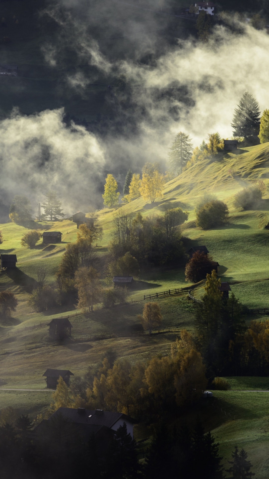 Green Grass Field Near Lake Under Cloudy Sky During Daytime. Wallpaper in 1080x1920 Resolution