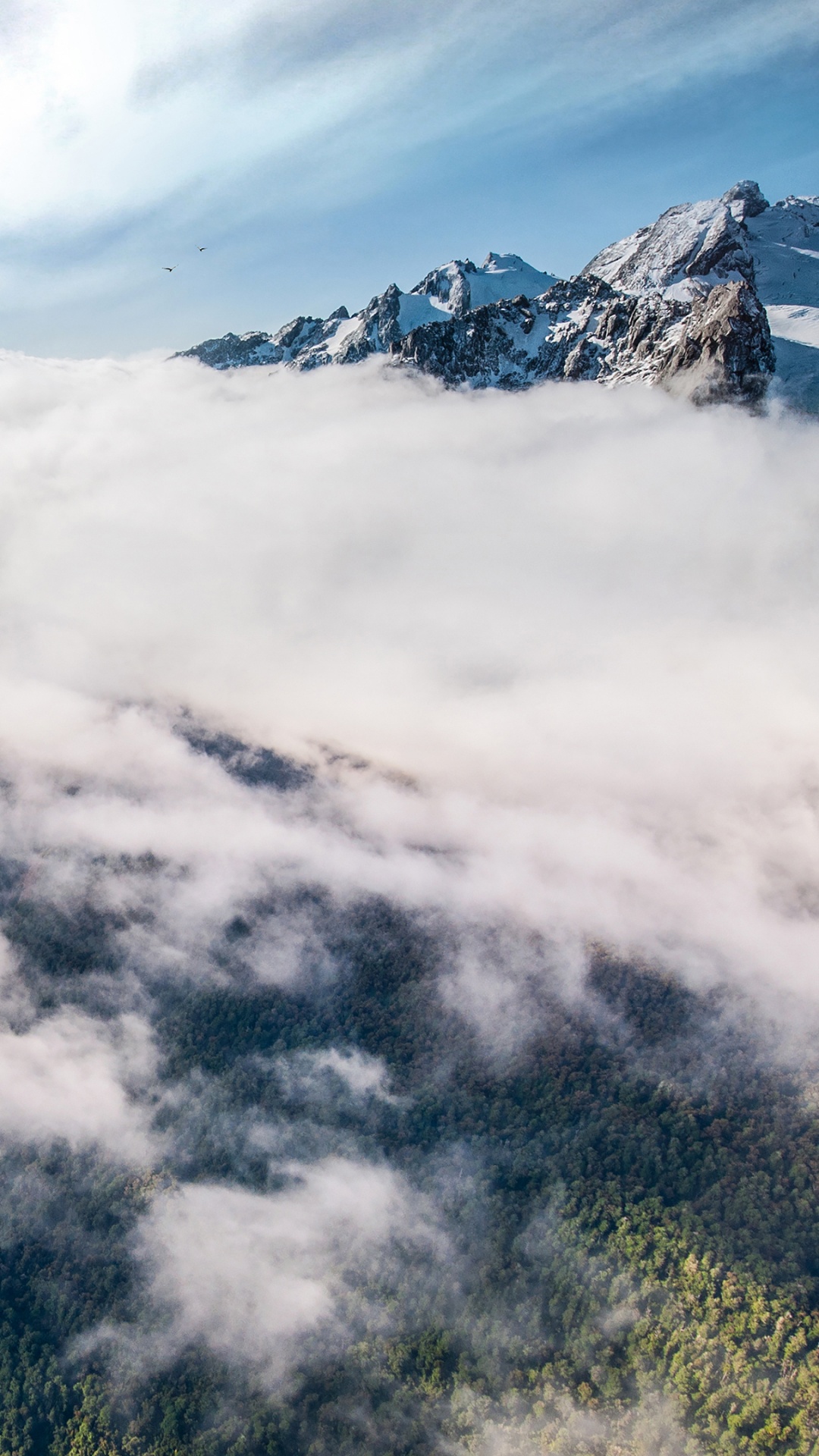 Cloud, Mountainous Landforms, Mountain, Nature, Mountain Range. Wallpaper in 1080x1920 Resolution
