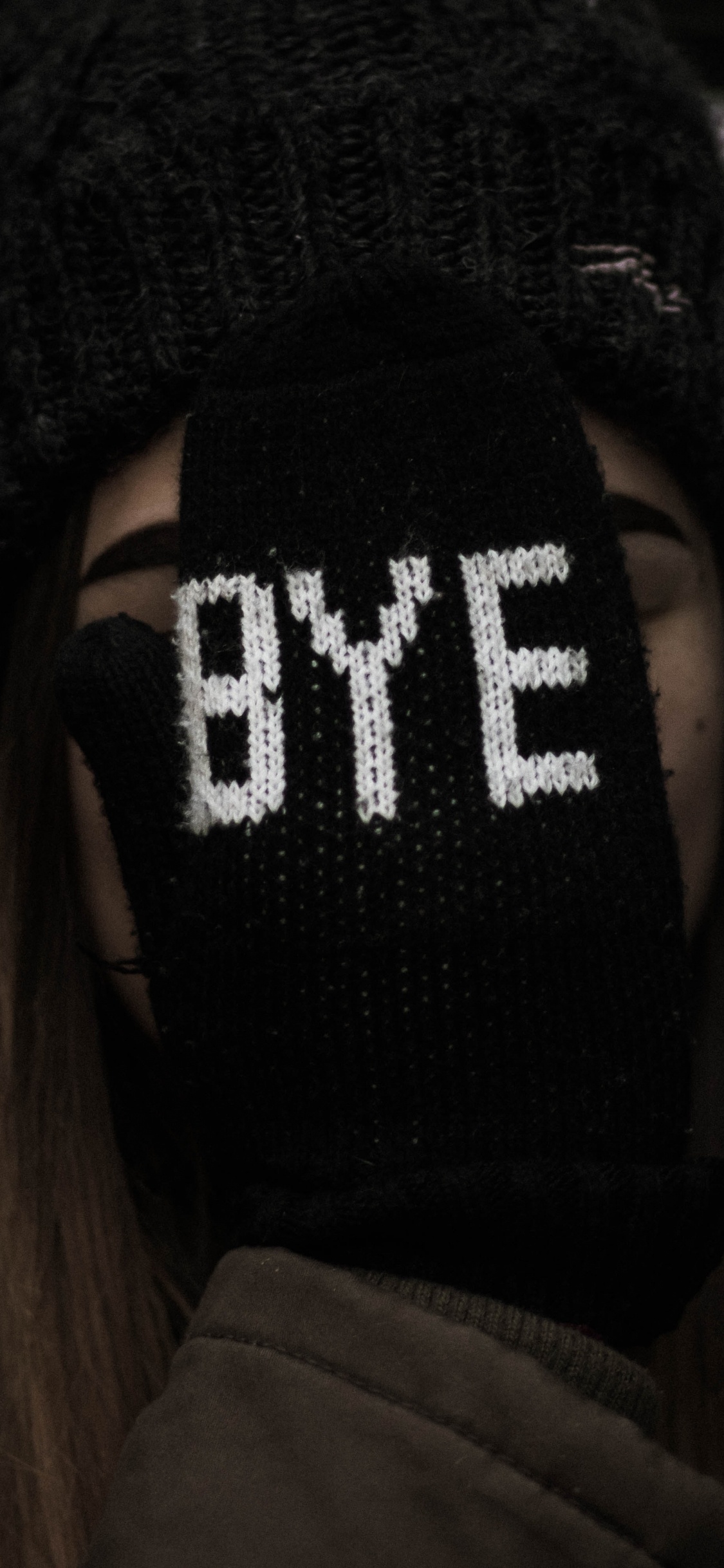 Gorro, Negro, Tapa, Arnés, Tejer Cap. Wallpaper in 1125x2436 Resolution