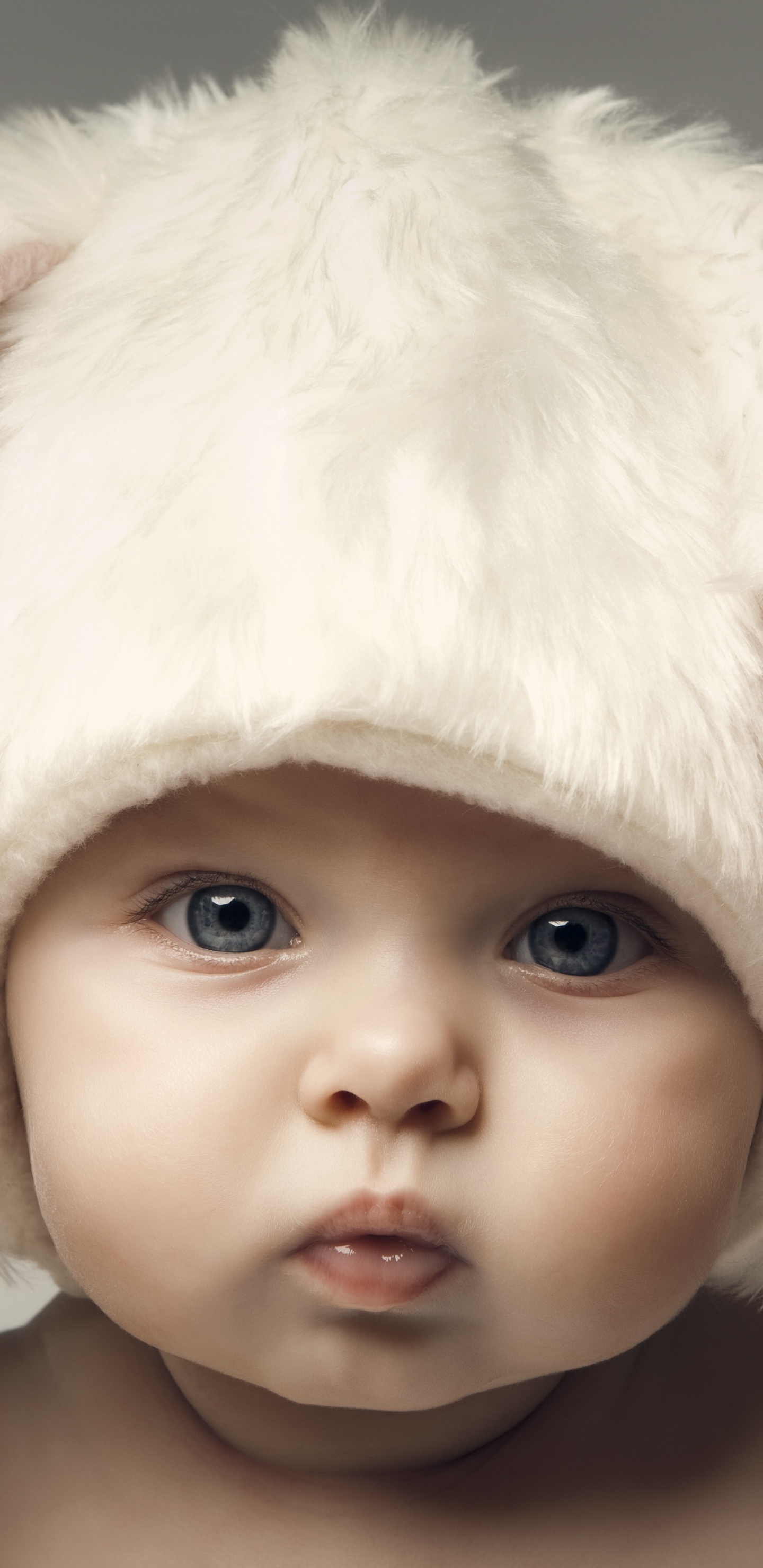 Nourrisson, Fourrure, Enfant, Vêtements en Fourrure, Coiffures. Wallpaper in 1440x2960 Resolution