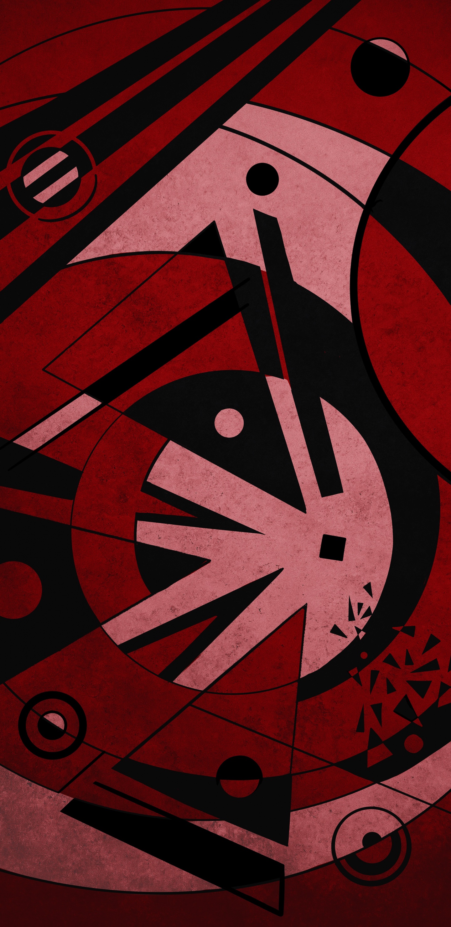 Affiche, Arts Visuels, Graphisme, Conception, Triangle. Wallpaper in 1440x2960 Resolution