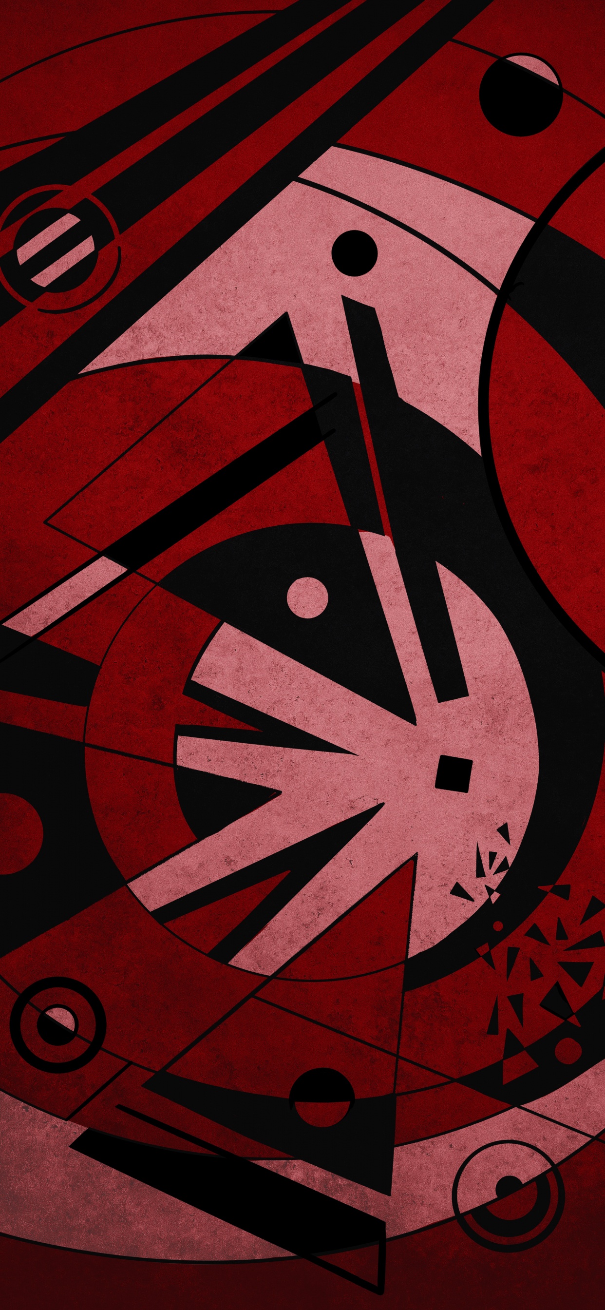 Cartel, Artes Visuales, Diseño Gráfico, Diseño, Triangulo. Wallpaper in 1242x2688 Resolution