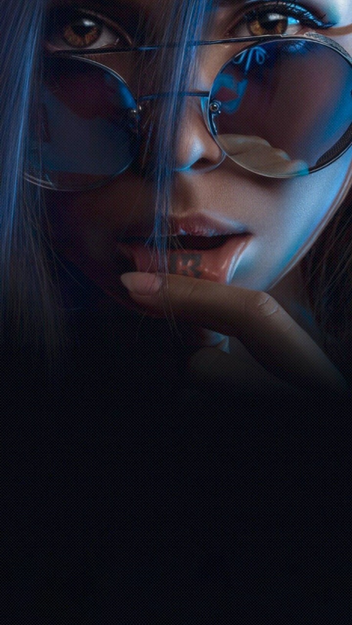 Woman, Graphic Design, Album, Visual Arts, Lip. Wallpaper in 720x1280 Resolution
