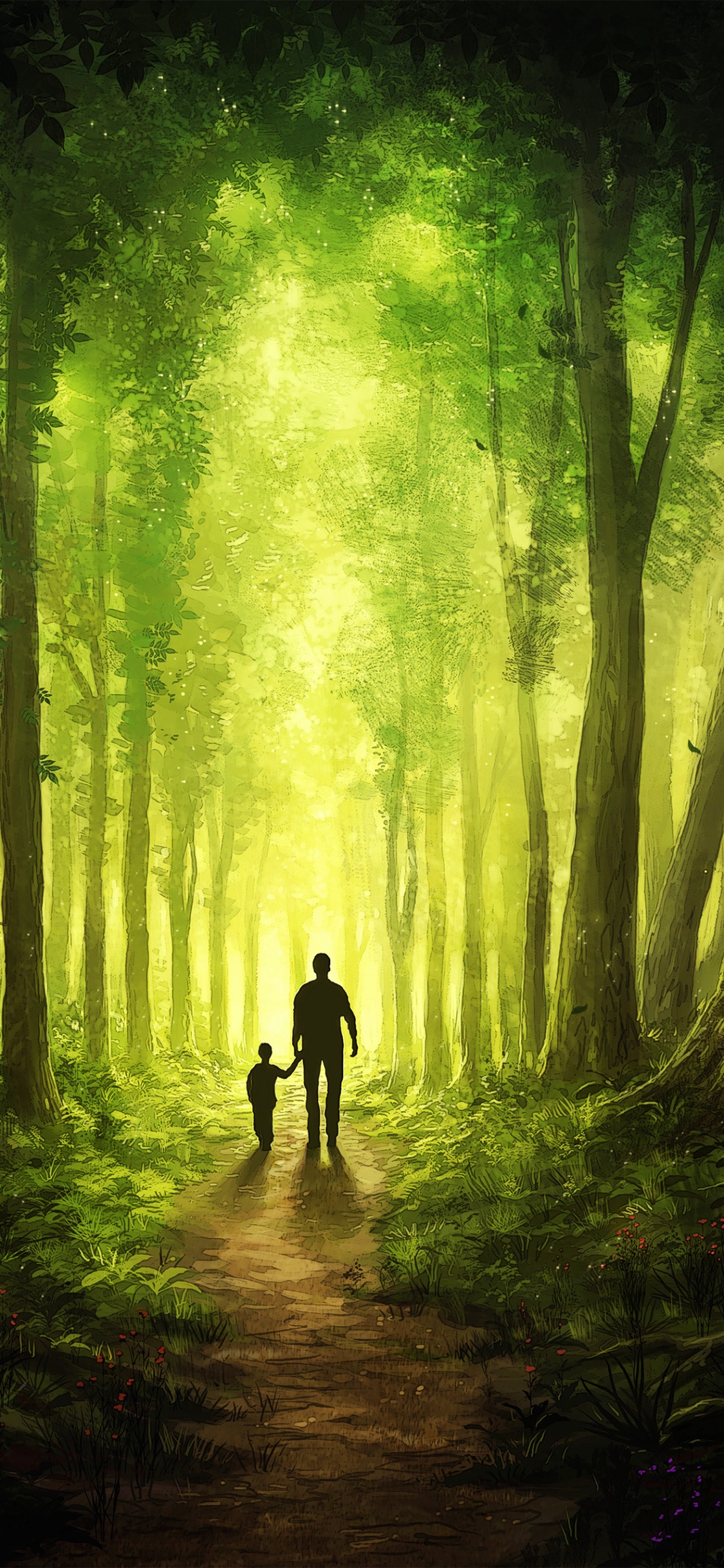 la Peinture de Paysage, Art, L'art Numérique, Peinture Numérique, Dessin. Wallpaper in 1125x2436 Resolution