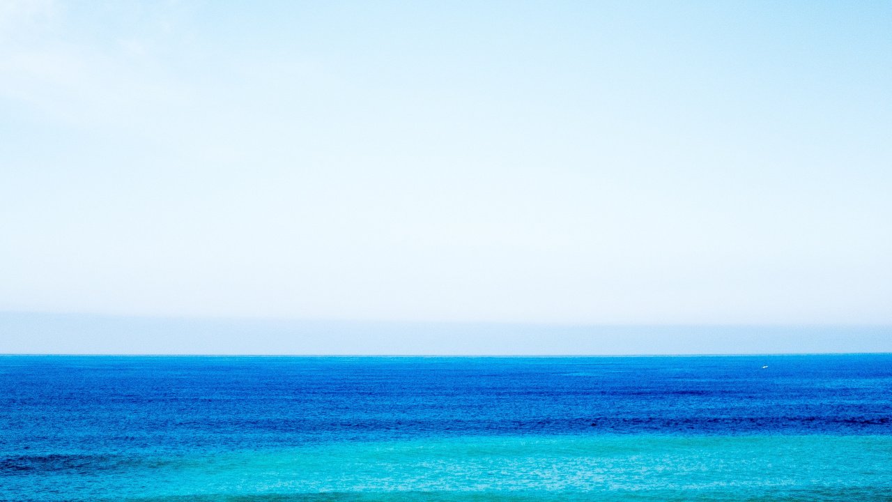 Azul, Aqua, Azure, Turquesa, Calma. Wallpaper in 1280x720 Resolution