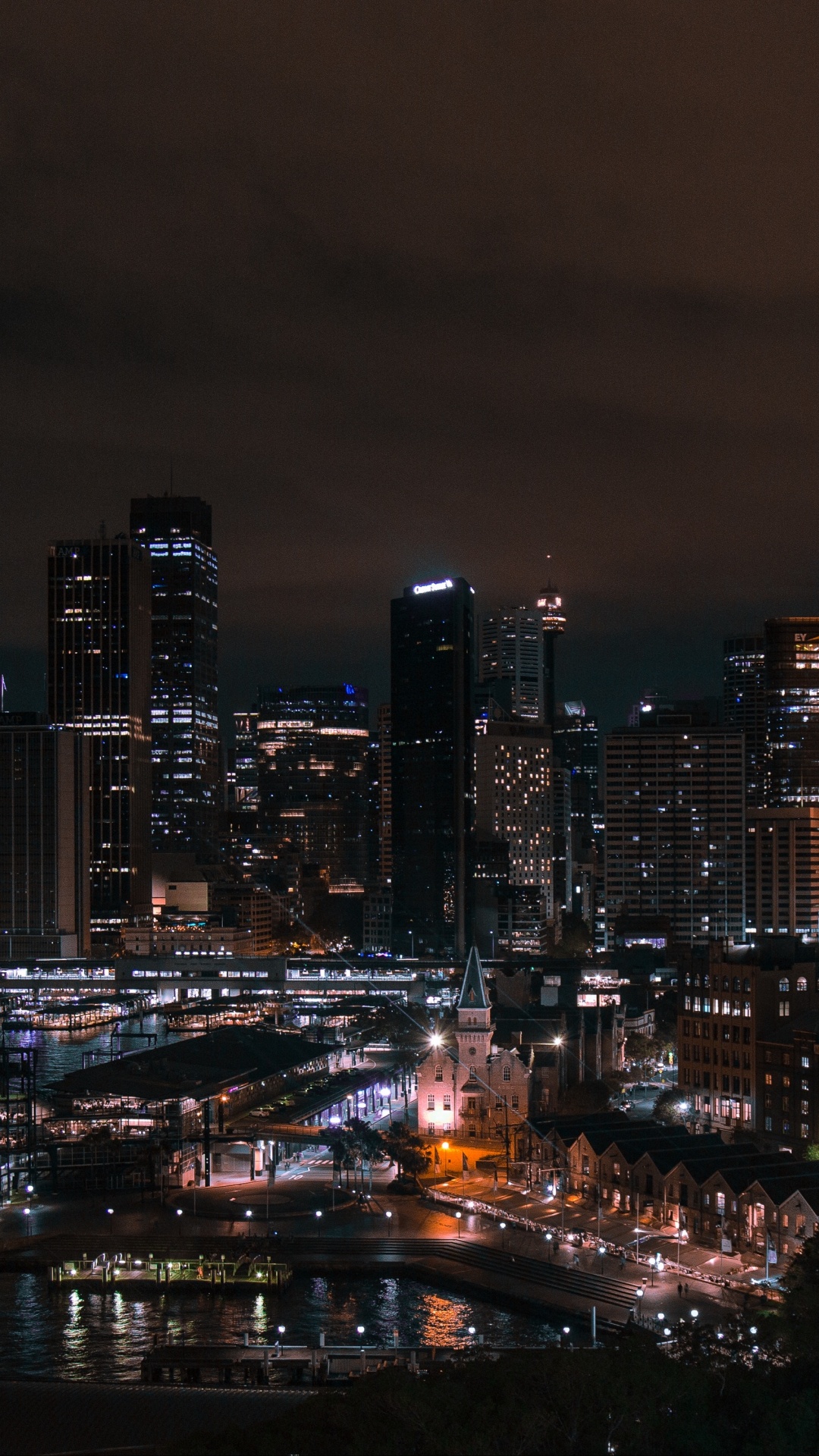 悉尼, 城市景观, 塔块, 电力, 城市设计 壁纸 1080x1920 允许