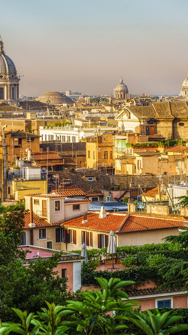 White and Brown Concrete Building. Wallpaper in 750x1334 Resolution