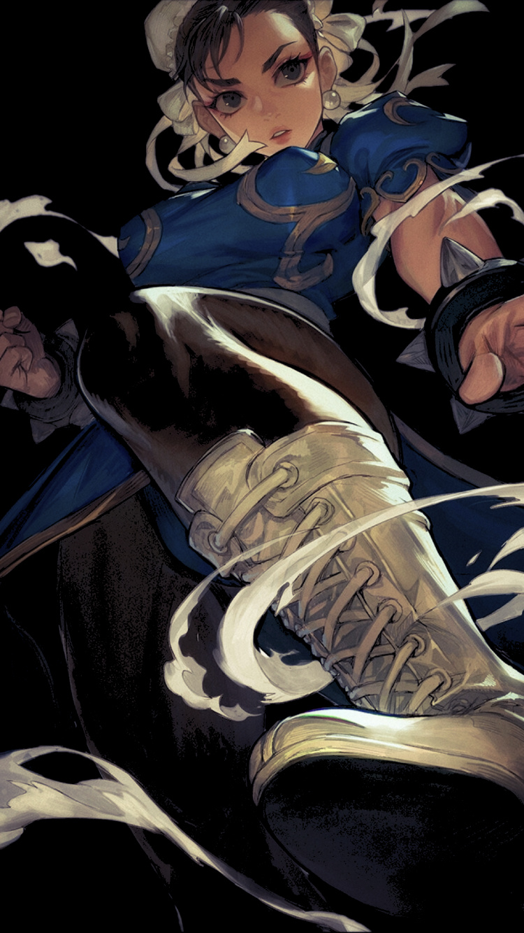 Arte, Chun Li, Ilustración, Caracter, Concepto de Arte. Wallpaper in 750x1334 Resolution