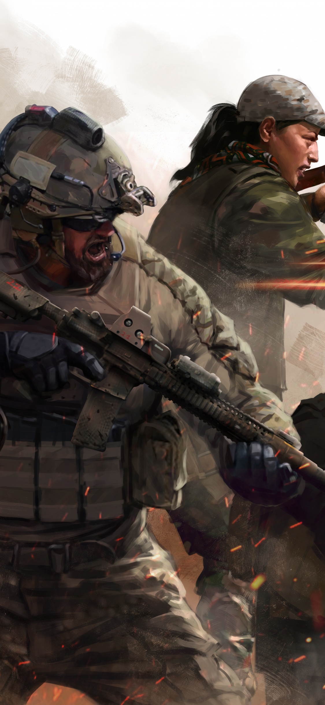 Insurgency Sandstorm, Insurgency, Tactical Shooter, Shooter Game, Multiplayer Video Game. Wallpaper in 1125x2436 Resolution