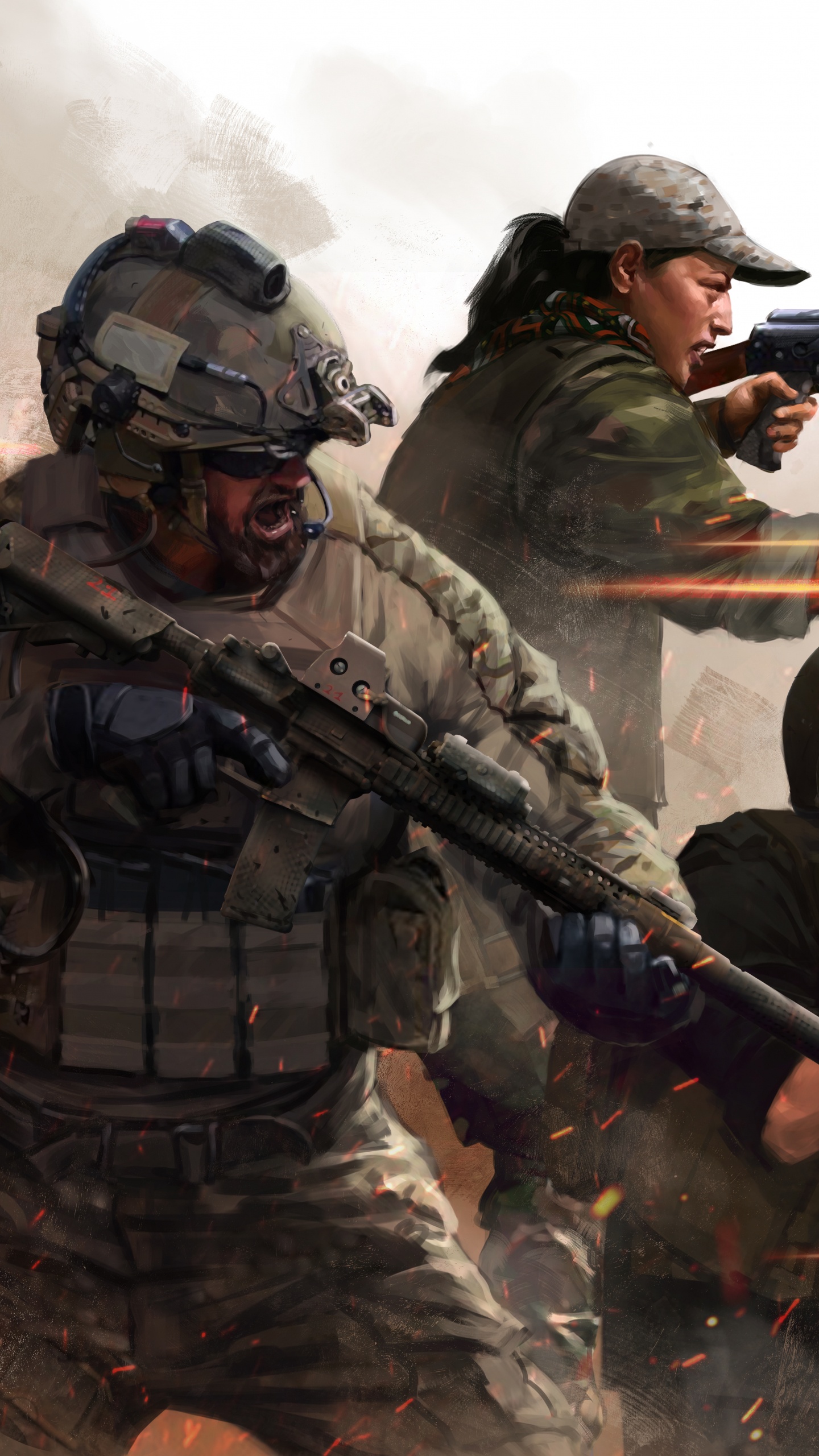 Insurgency Sandstorm, Insurgency, Tactical Shooter, Shooter Game, Multiplayer Video Game. Wallpaper in 1440x2560 Resolution