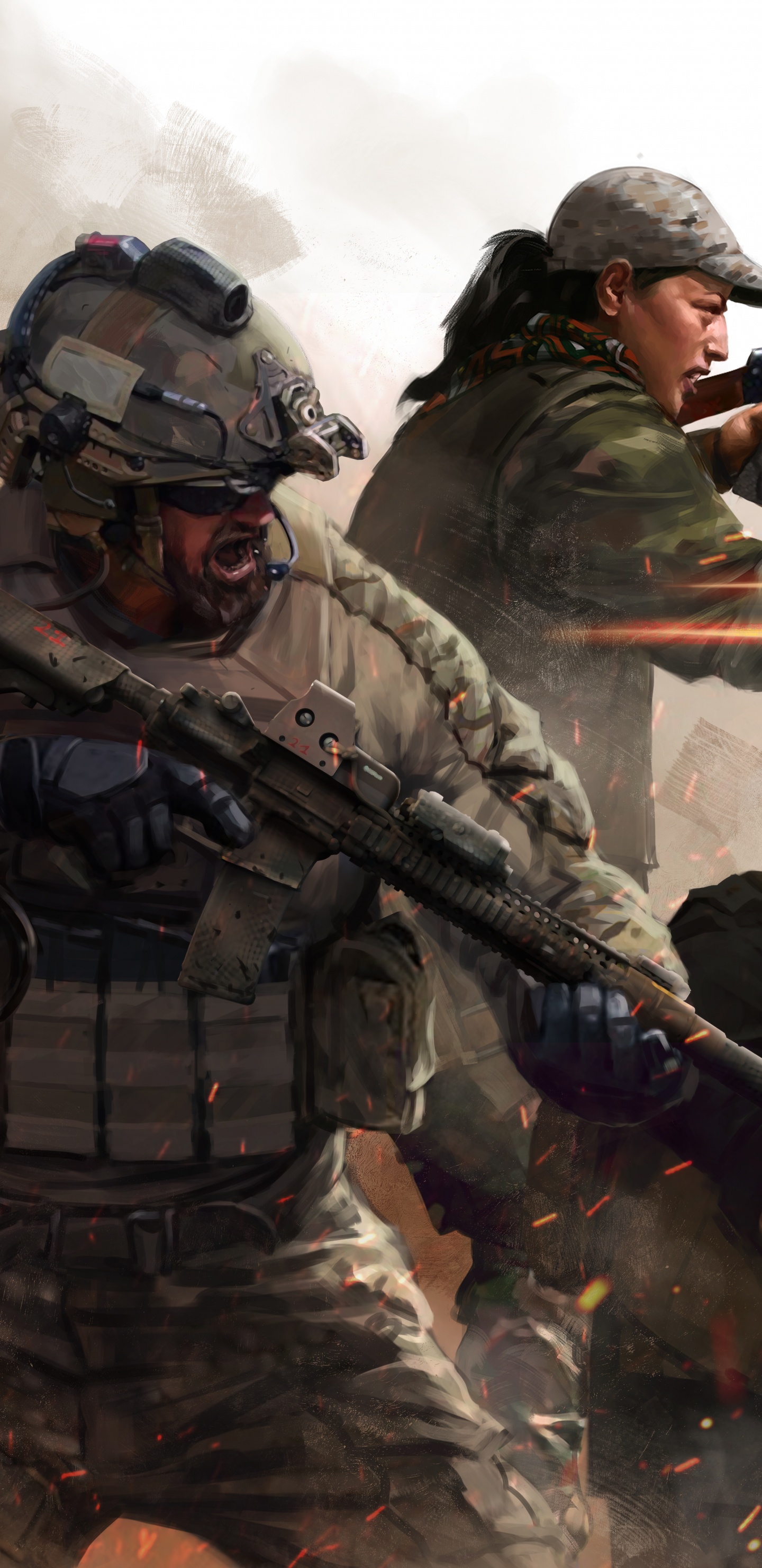 Insurgency Sandstorm, Insurgency, Tactical Shooter, Shooter Game, Multiplayer Video Game. Wallpaper in 1440x2960 Resolution