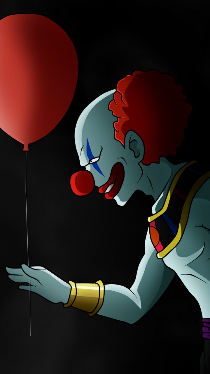 Mädchen im Weißen Langarmhemd Mit Roten Luftballons. Wallpaper in 720x1280 Resolution