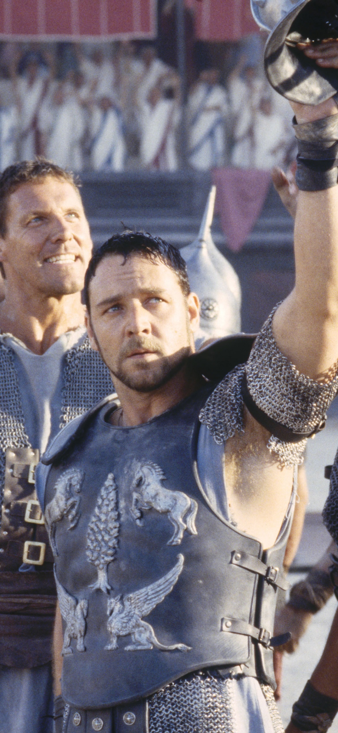 Männer in Schwarz-grauem Tanktop. Wallpaper in 1125x2436 Resolution