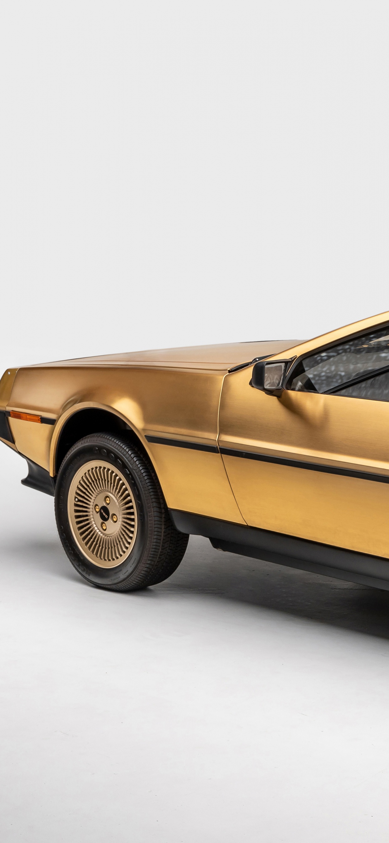 Delorean Dmc 12, DMC DeLorean, DeLorean, DeLorean Motor Company, Roue. Wallpaper in 1242x2688 Resolution