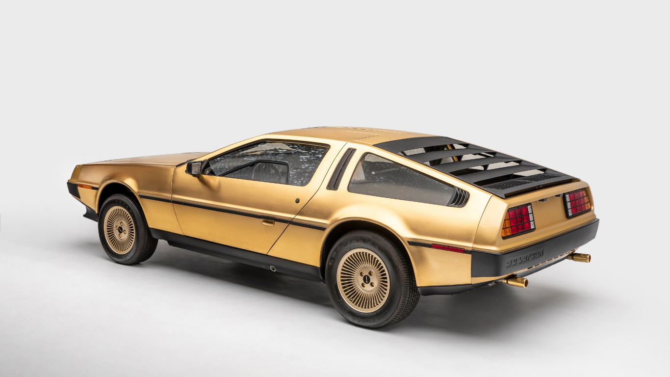 Delorean Dmc 12, DMC DeLorean, DeLorean, DeLorean Motor Company, Roue. Wallpaper in 1366x768 Resolution