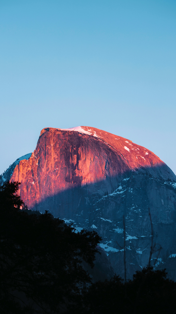 Yosemite National Park Half Dome, Half Dome, Yosemite Valley, National Park, El Capitan. Wallpaper in 750x1334 Resolution