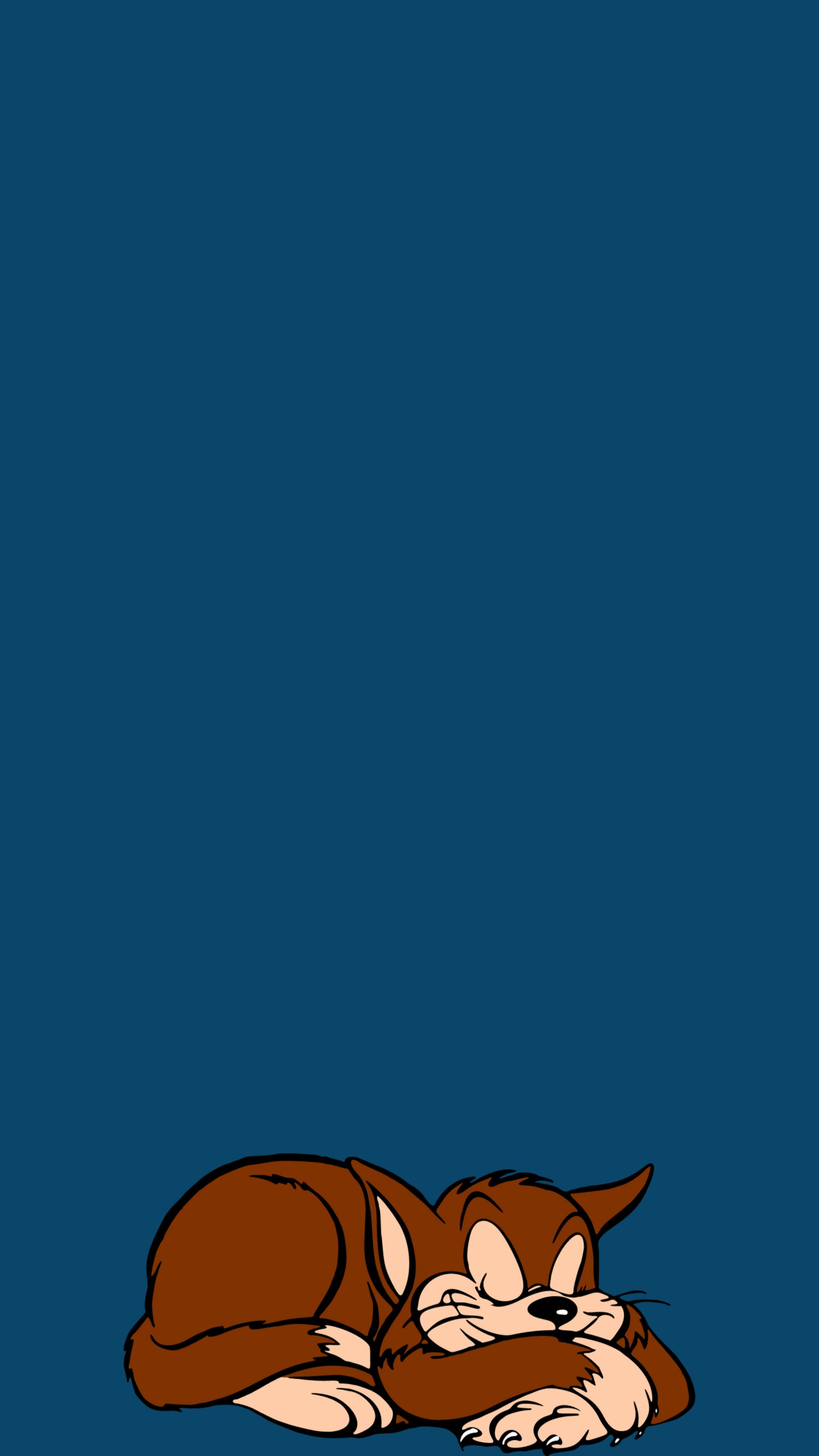 Ciel Bleu Avec Des Nuages Blancs. Wallpaper in 1440x2560 Resolution