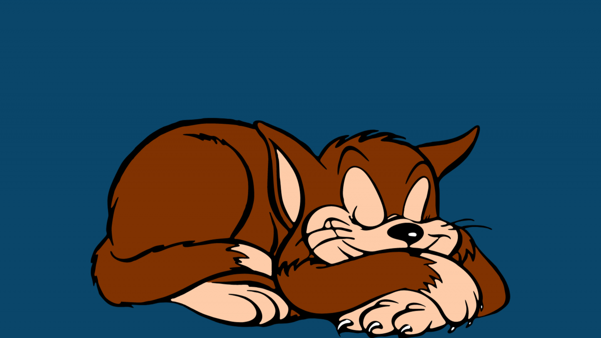 Ciel Bleu Avec Des Nuages Blancs. Wallpaper in 1920x1080 Resolution