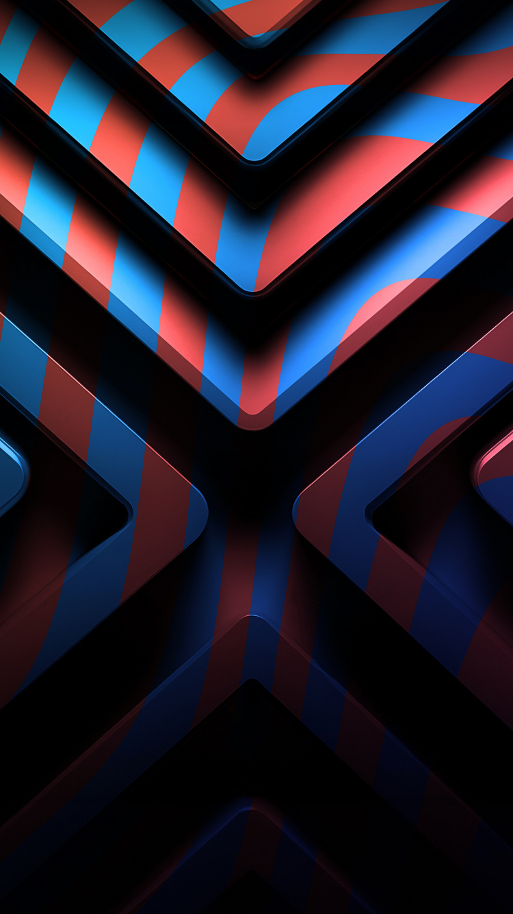 Arte, Diseño Gráfico, Azul, Azure, Morado. Wallpaper in 750x1334 Resolution