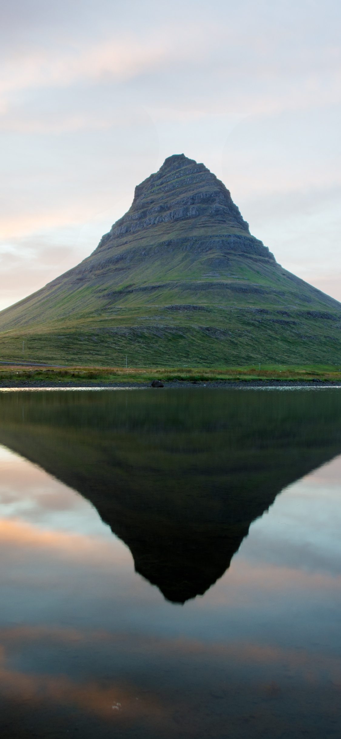 反射, 冷静, 天空, 安宁, 黎明 壁纸 1125x2436 允许