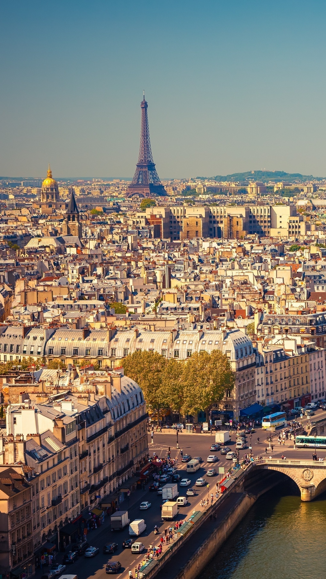 巴黎, 旅游业, 城市, 城市景观, 里程碑 壁纸 1080x1920 允许