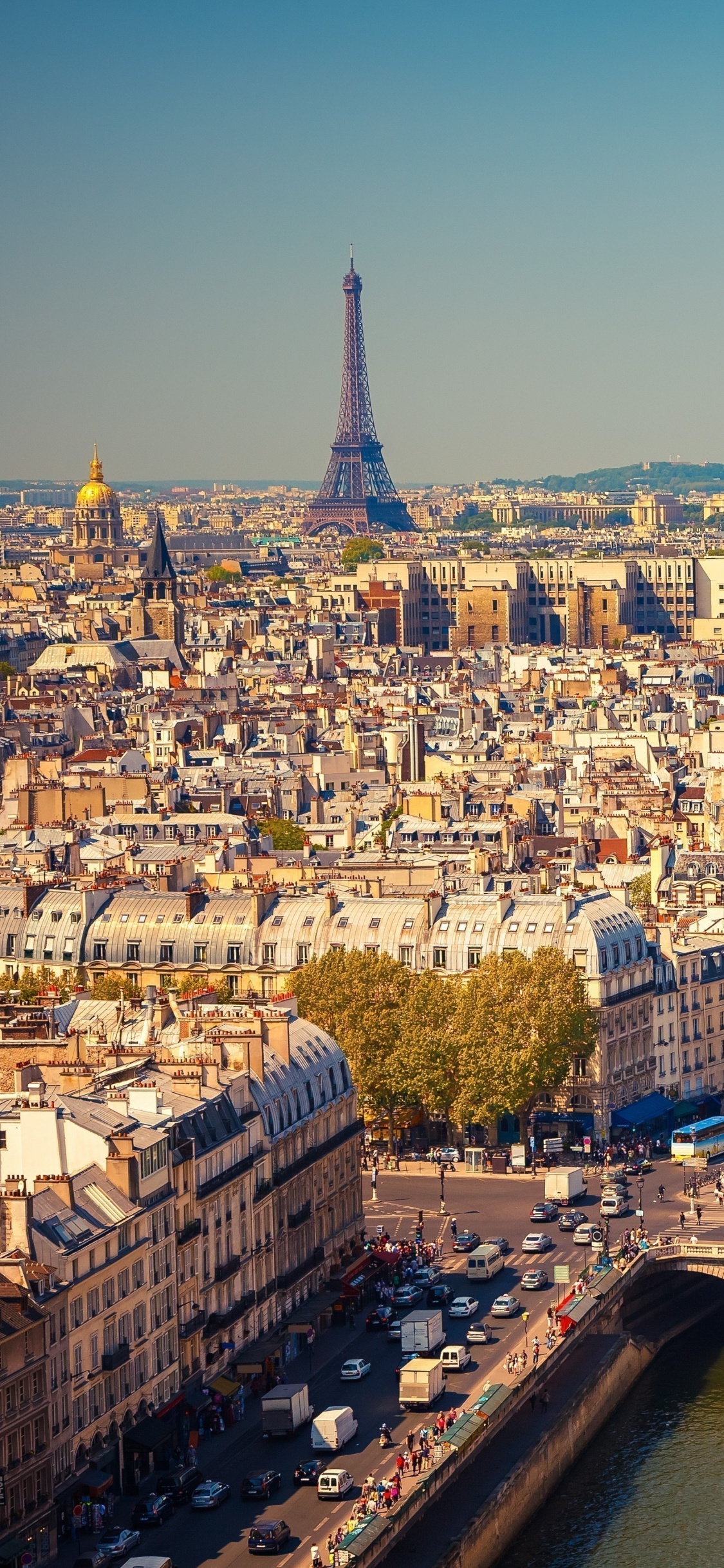 巴黎, 旅游业, 城市, 城市景观, 里程碑 壁纸 1125x2436 允许