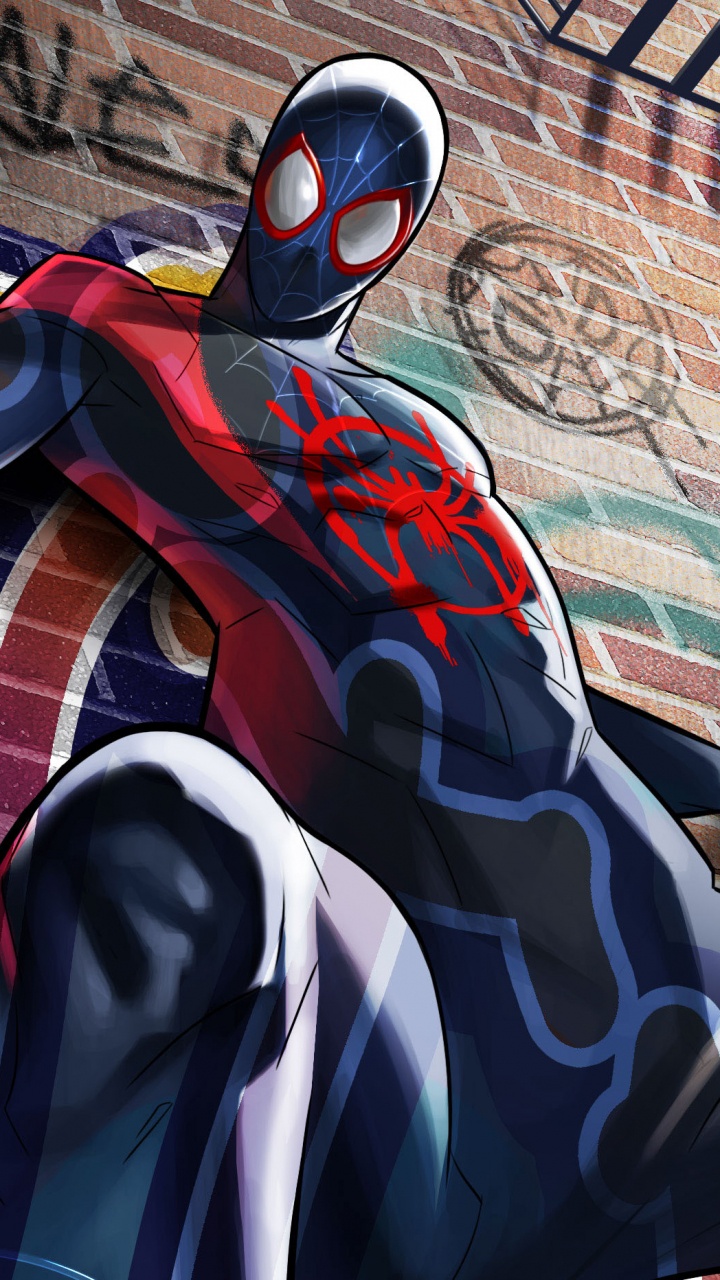 绘画, 里*莫拉莱斯, Spider-man, 艺术, 超级英雄 壁纸 720x1280 允许