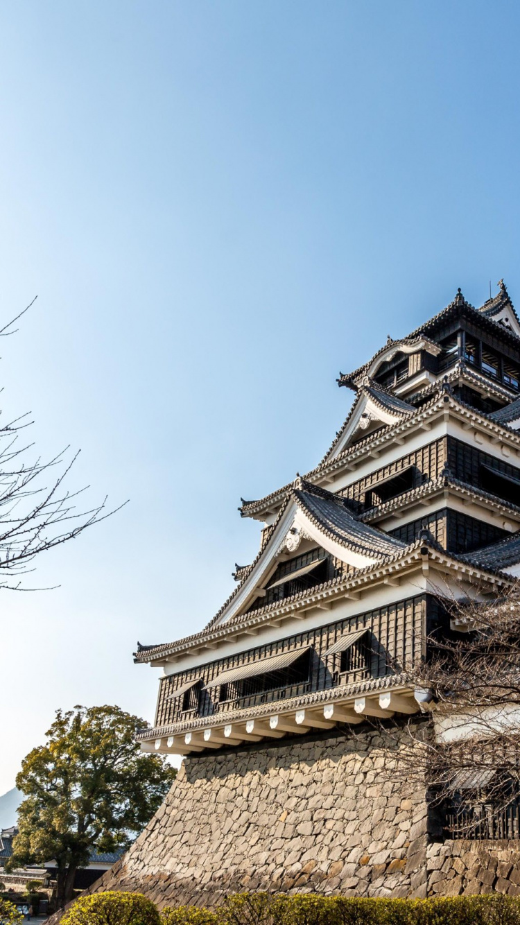 旅游景点, 建筑, 里程碑, 历史站, 日本 壁纸 750x1334 允许