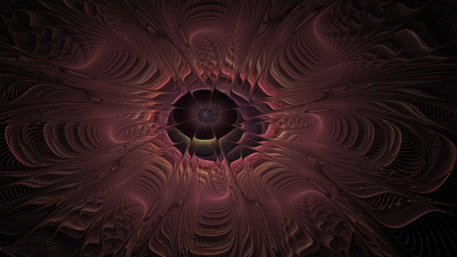 Rote Und Schwarze Abstrakte Malerei. Wallpaper in 1920x1080 Resolution