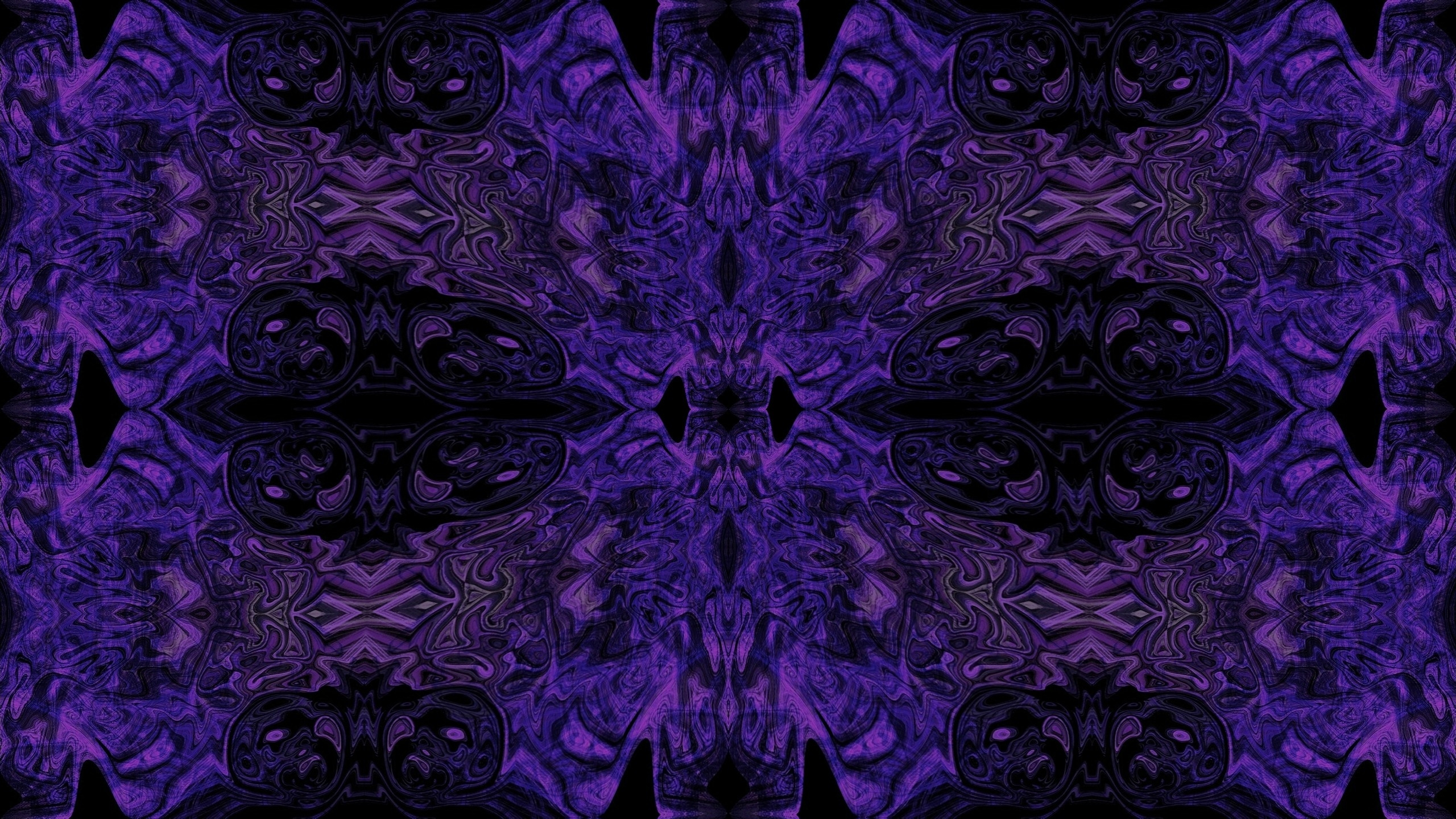 Textile Floral Violet et Noir. Wallpaper in 2560x1440 Resolution