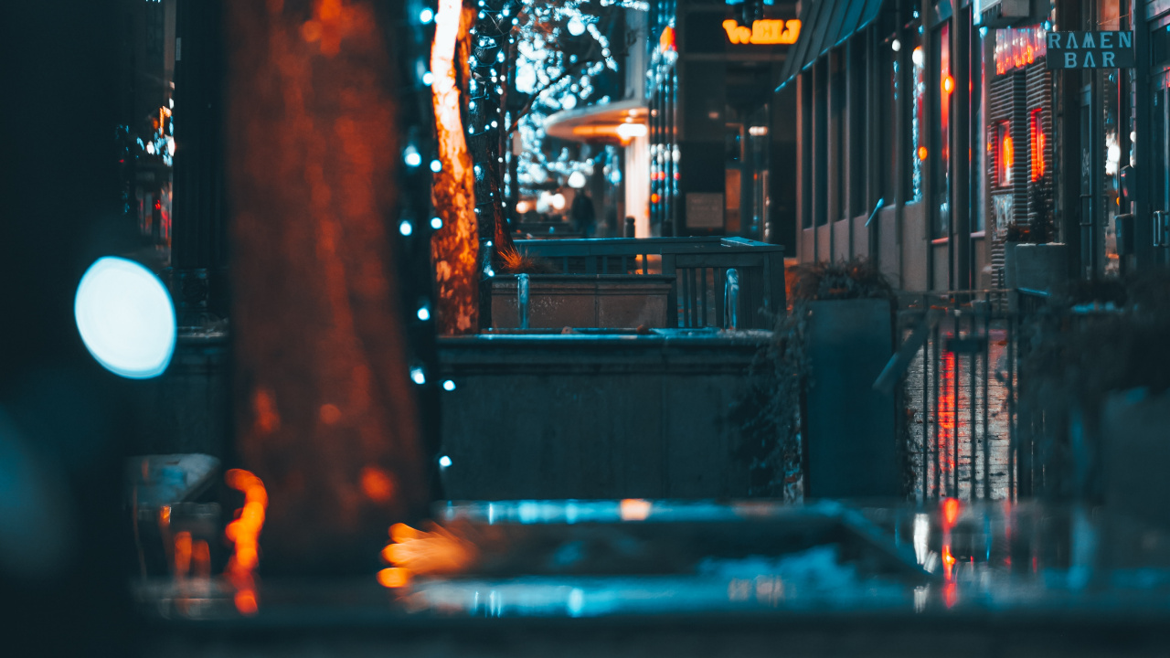 光, 建筑, 城市, 基础设施, 反射 壁纸 1280x720 允许