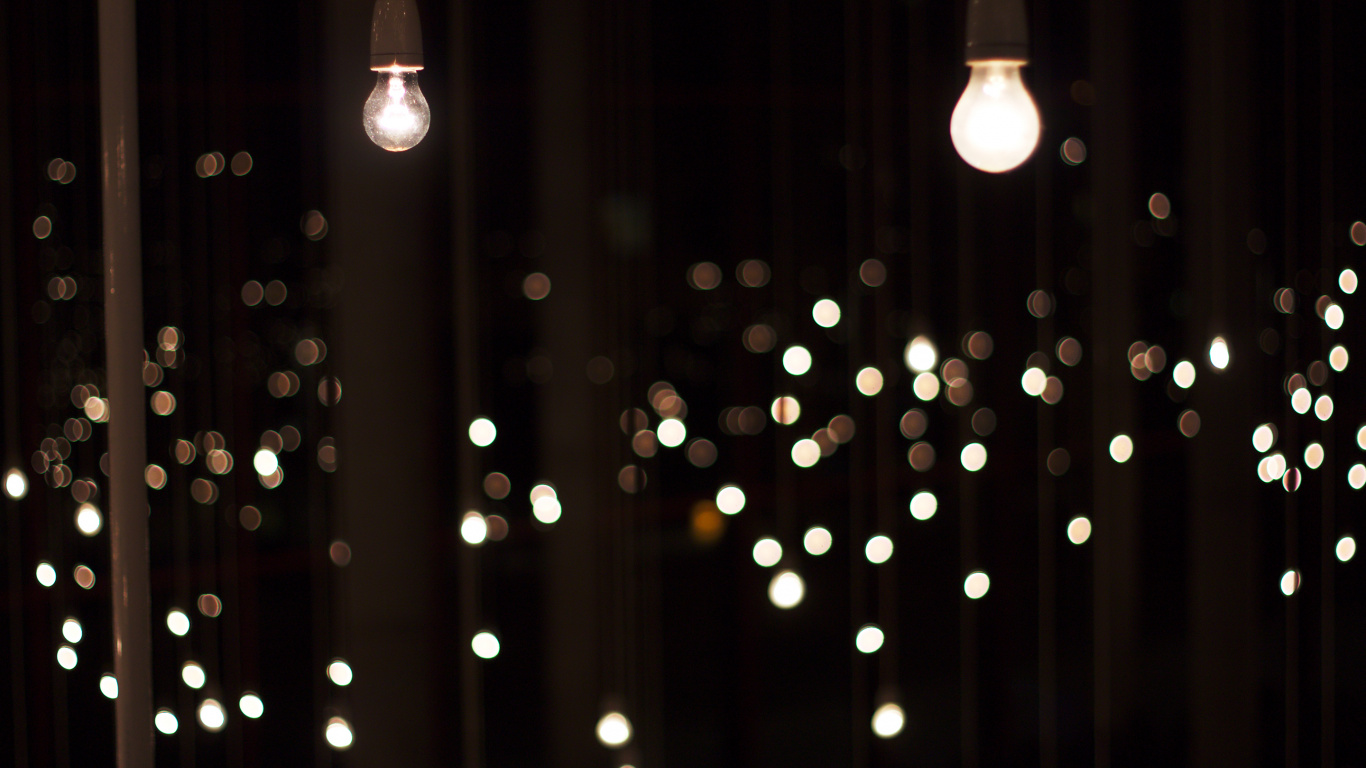 Licht, Nacht, Leuchte, Macbook, Windows 10. Wallpaper in 1366x768 Resolution