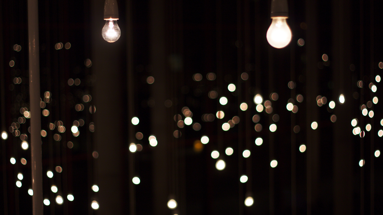 Lumière, Éclairage, Nuit, Luminaire, Obscurité. Wallpaper in 1280x720 Resolution