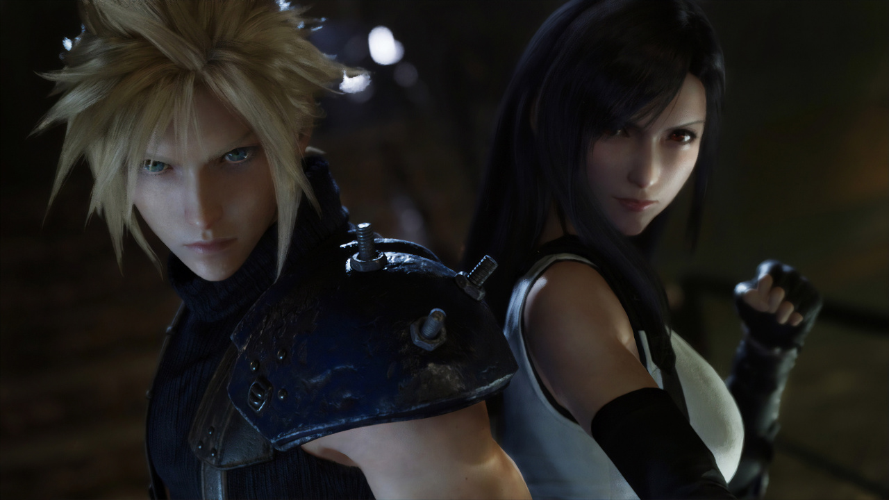 Final Fantasy VII Remake, Tifa Lockhart, Sephiroth, Personaje de Ficción, Mujer de Guerrero. Wallpaper in 1280x720 Resolution