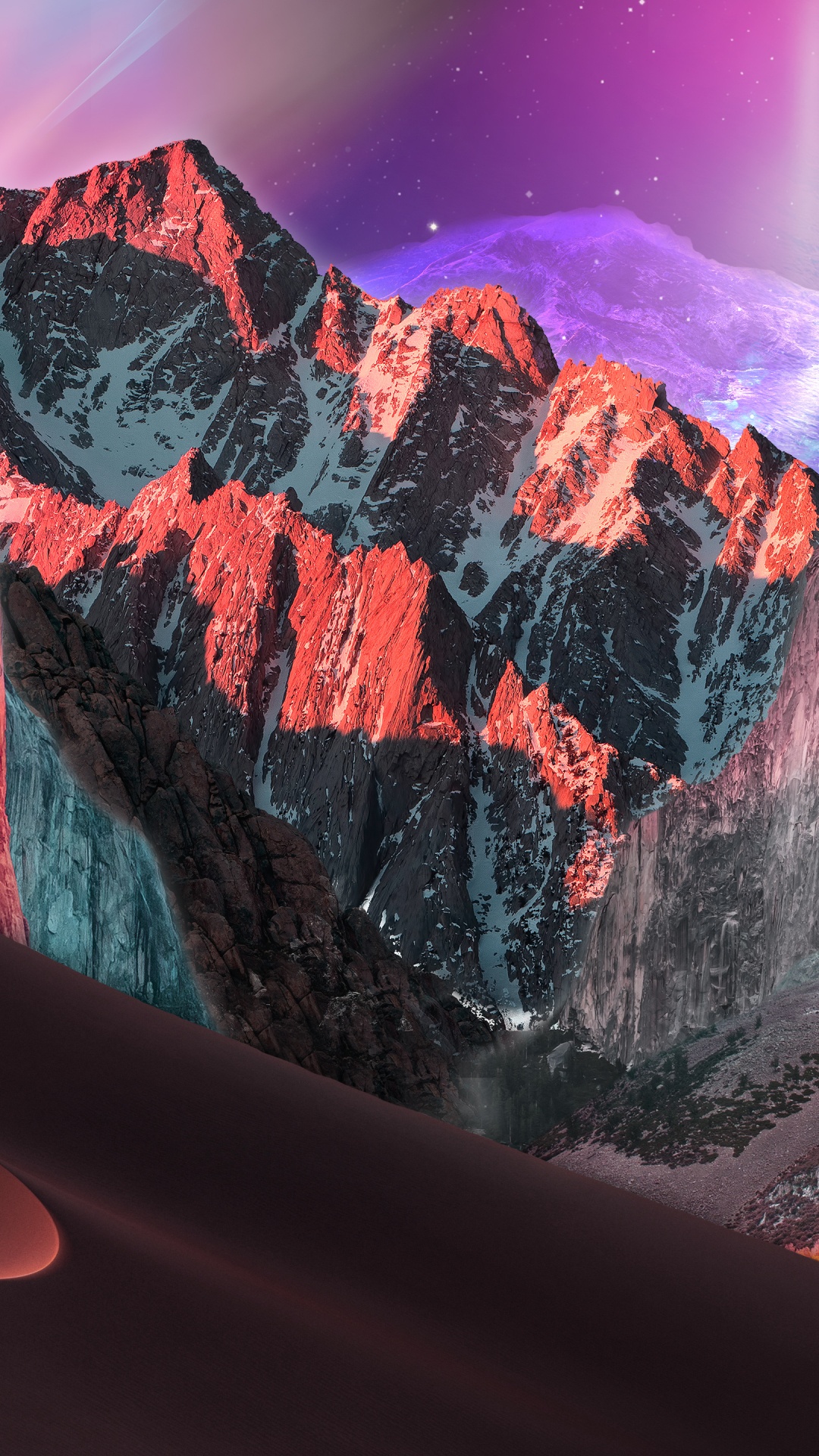 气氛, 光, 自然景观, 阳光, 多山的地貌 壁纸 1080x1920 允许