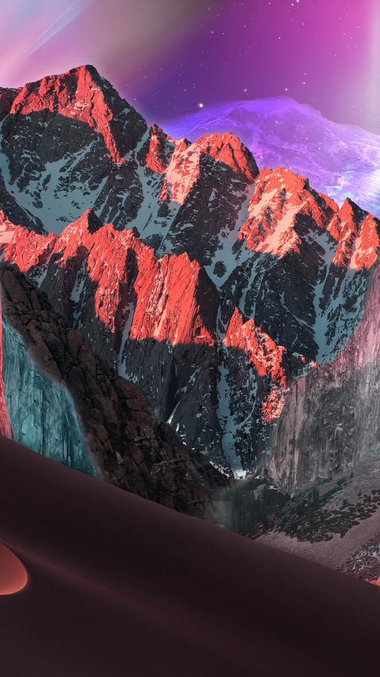 气氛, 光, 自然景观, 阳光, 多山的地貌 壁纸 750x1334 允许