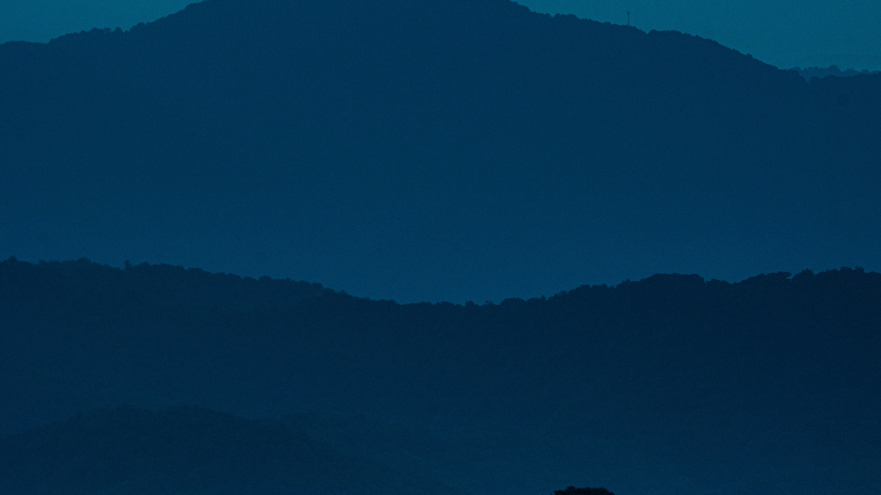 Dawn, Blue, Cloud, Mountain, Cumulus. Wallpaper in 1280x720 Resolution