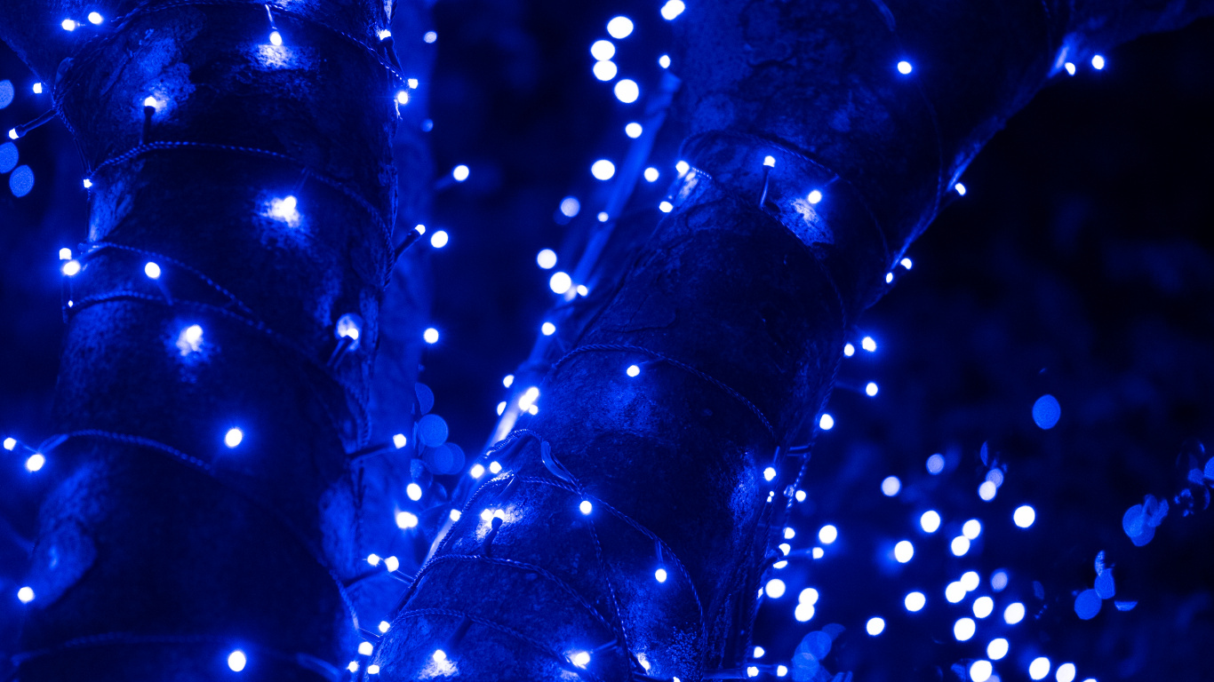 Blue, Water, Light, Electric Blue, Cobalt Blue. Wallpaper in 1366x768 Resolution