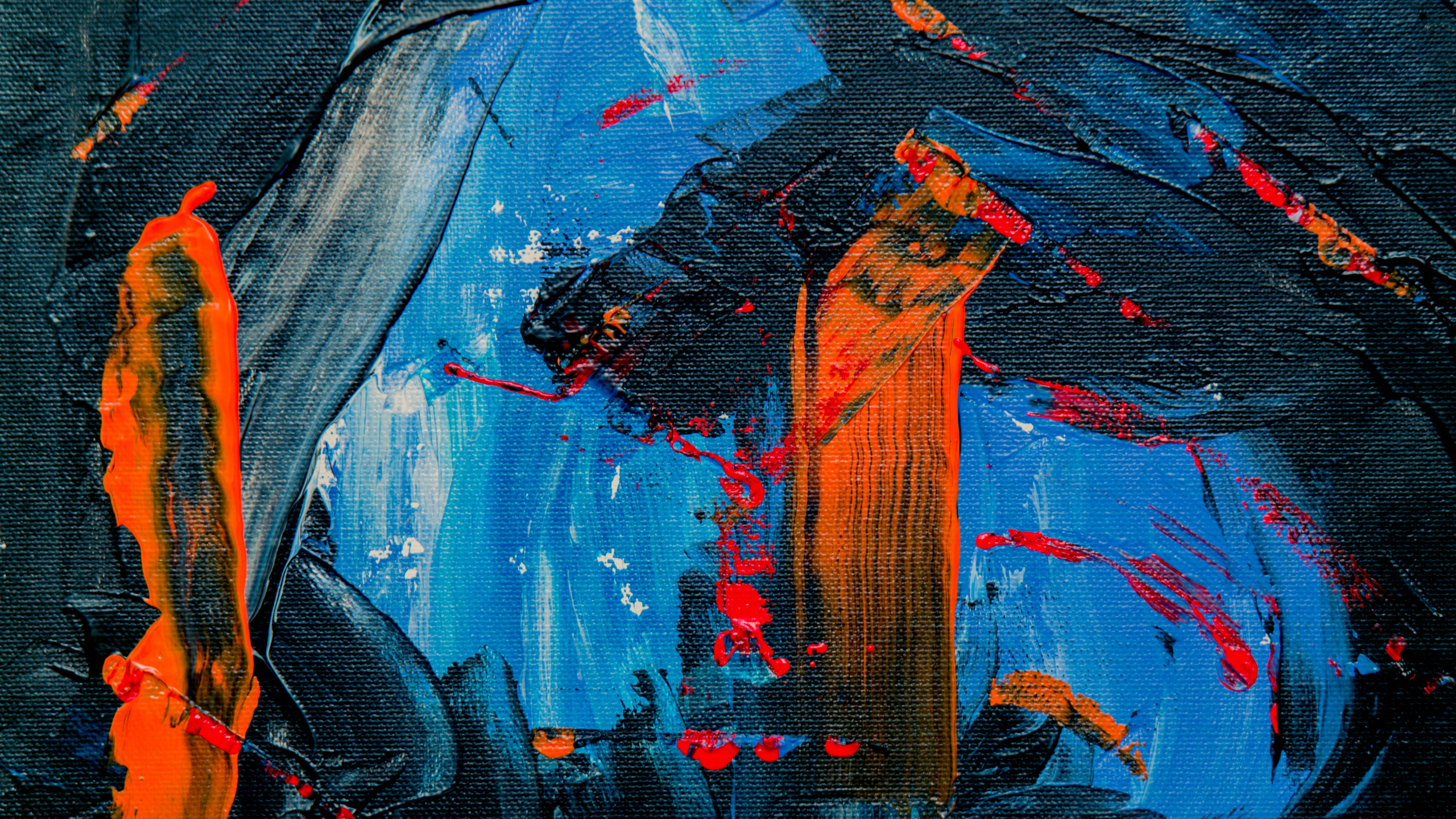 艺术, 艺术展, 现代艺术, 油画, Azure 壁纸 2560x1440 允许