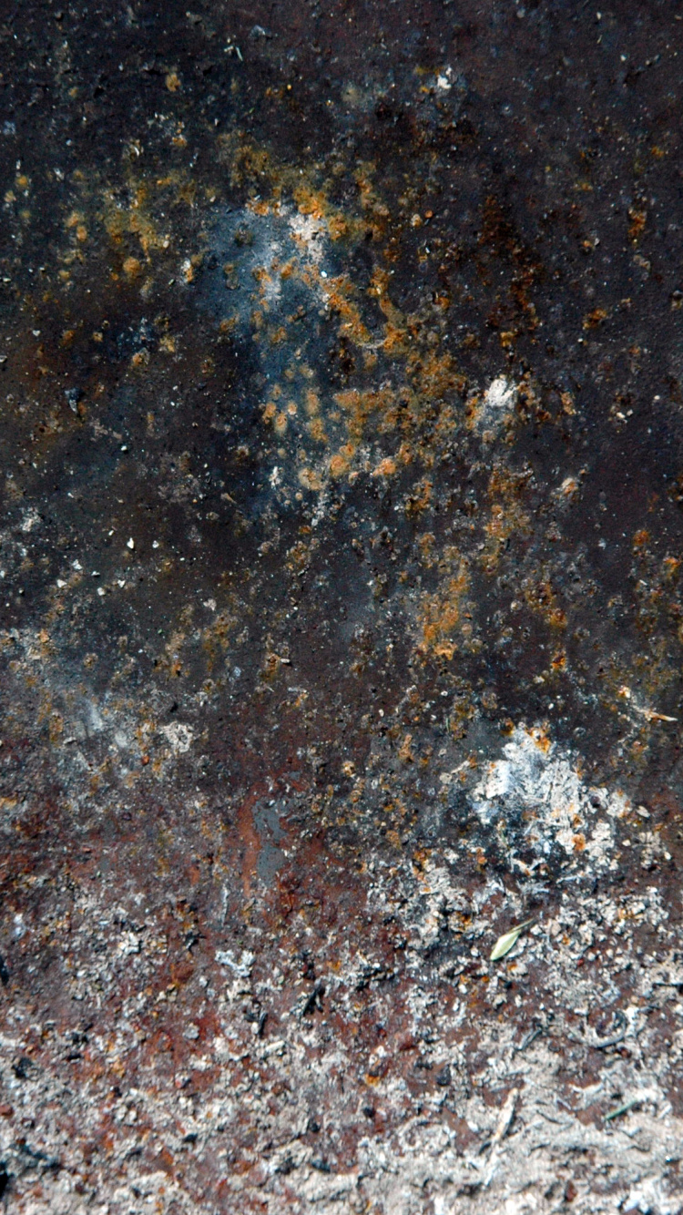 Brown and Black Granite Surface. Wallpaper in 750x1334 Resolution